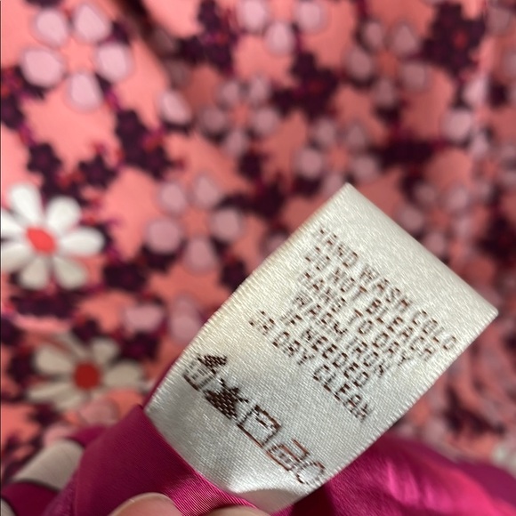 Vintage Max Studio Red Halter Floral Sundress Sleeveless Mini - Picture 8 of 9